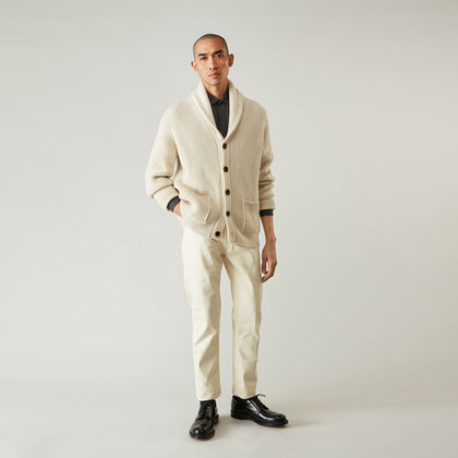 Ecru Sanforized Denim Jeans Image 2