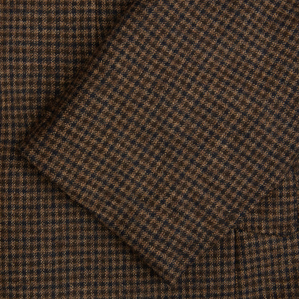 Brown Gingham Check Sports Jacket Image 3