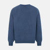 View 3 of product Pacific Blue Cashmere V-Neck Jumper