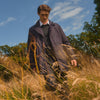 View 9 of product Navy Burrows Double Breasted Coat