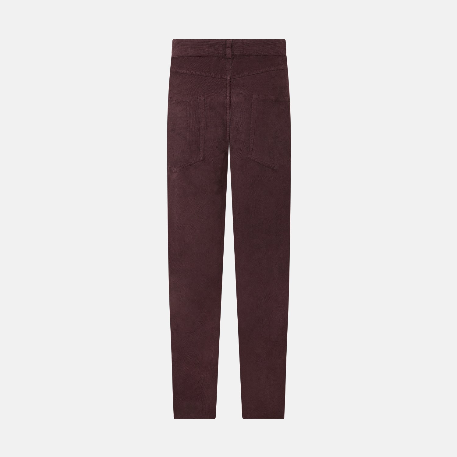 View 3 of product Burgundy Corduroy Charles Trousers