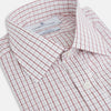 Red Tattersall Check Mayfair Shirt