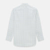 Yellow and Blue Grid Check Mayfair Shirt