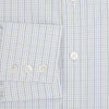 View 4 of product Pale Blue and Navy Grid Check Mayfair Shirt