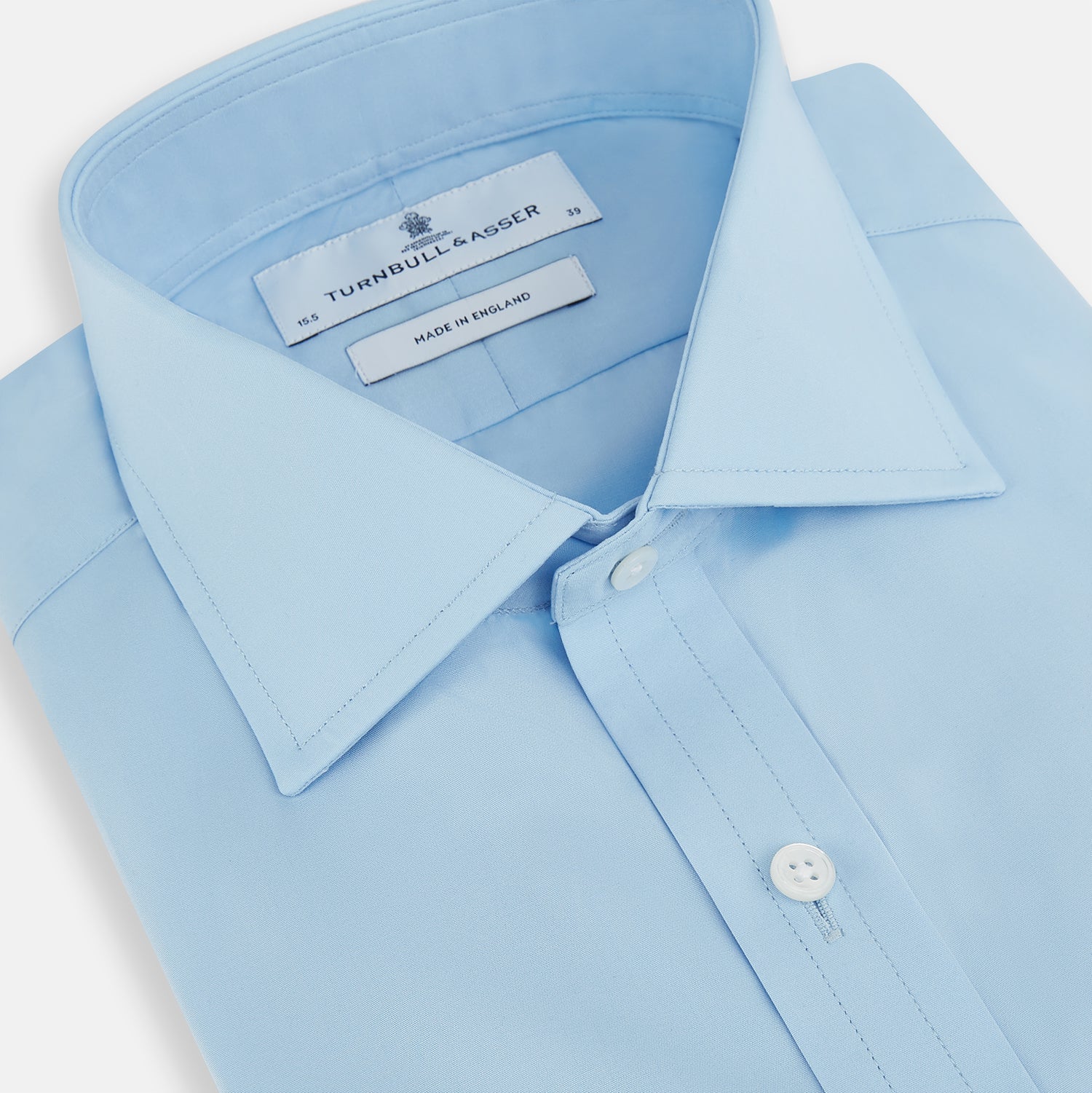 View 2 of product Dr. No Blue Cotton Shirt With Cocktail Cuff As Seen On James Bond