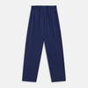View 6 of product Blue and Navy Candy Stripe Silk Hyde Pyjamas Set