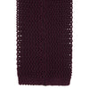View 4 of product MTIE011-ZAI003 TIES 7.5CM, PLAIN, BURGUNDY