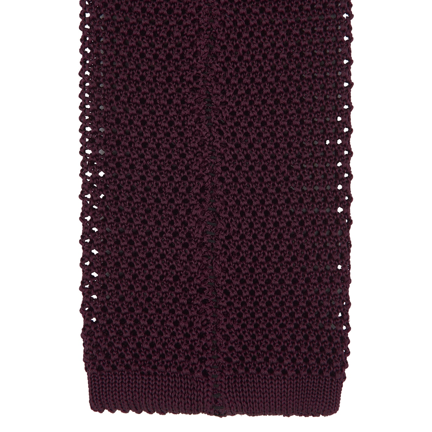View 4 of product MTIE011-ZAI003 TIES 7.5CM, PLAIN, BURGUNDY