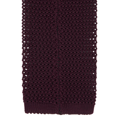 MTIE011-ZAI003 TIES 7.5CM, PLAIN, BURGUNDY Image 3