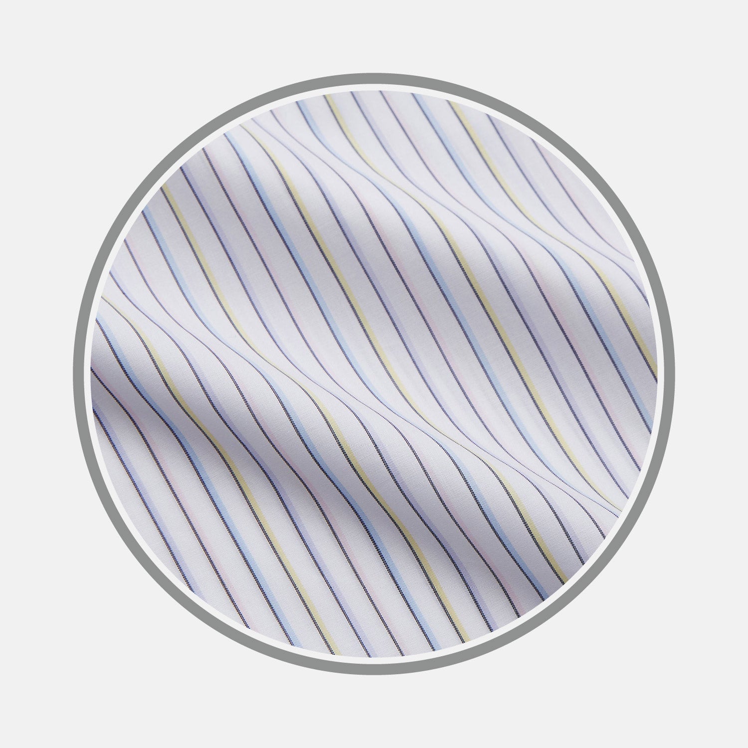 View 1 of product Purple Multi-stripe Cotton Fabric