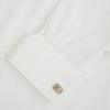 View 3 of product Silver Striped Rectangular Cufflinks