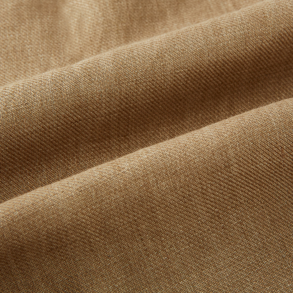 Camel Linen Windsor Shirt