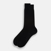 View 2 of product Black Cotton Mid-Length Socks
