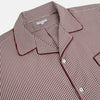 View 2 of product Burgundy Micro Check Winston Long Nightshirt