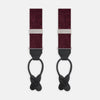 View 1 of product Burgundy Paisley Adjustable Silk Braces