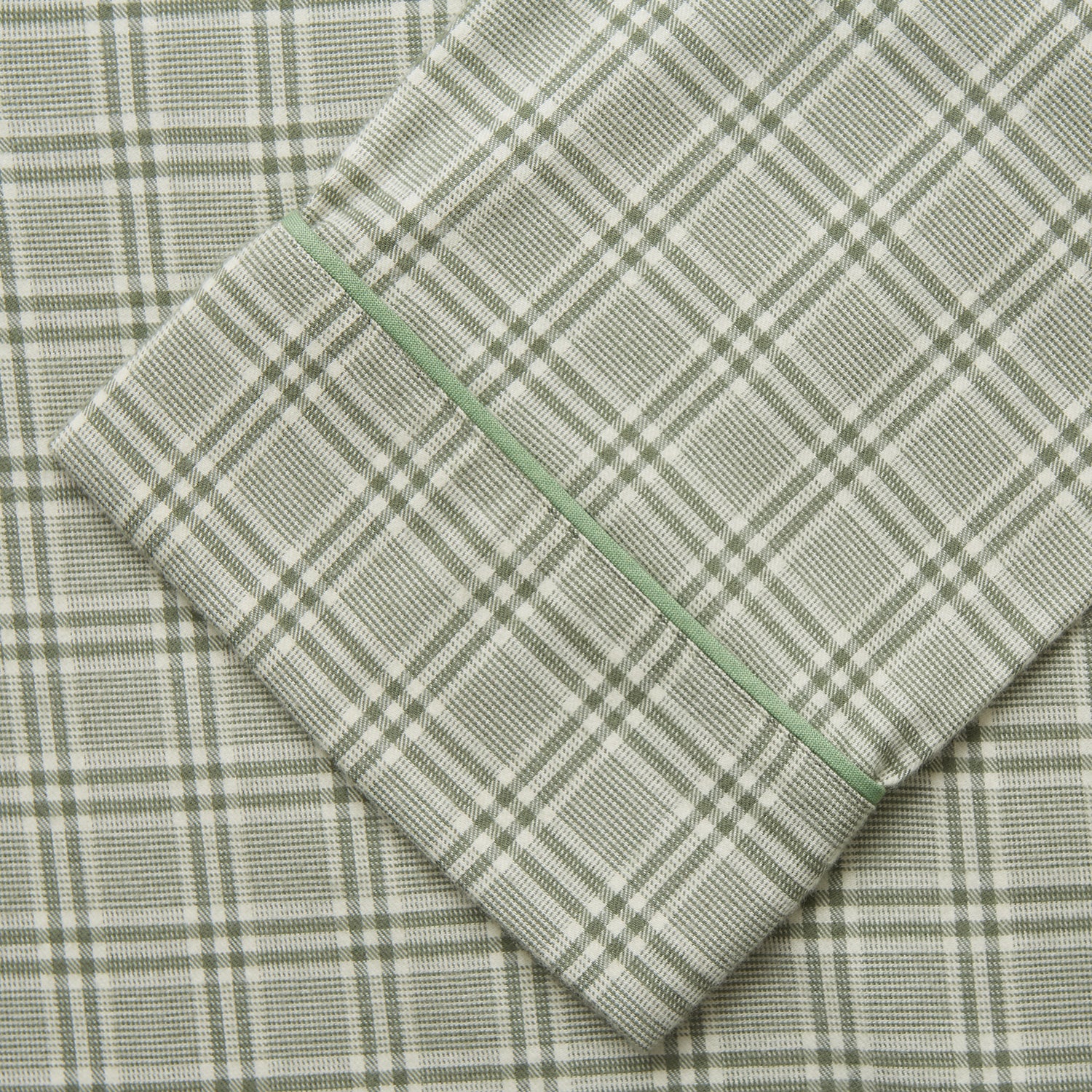 View 3 of product Green Check Modern Cotton Pyjama Set