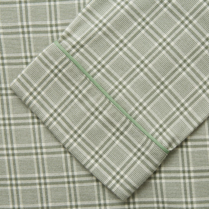 Green Check Modern Cotton Pyjama Set Image 2