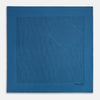 View 3 of product Blue Stripe Silk Pocket Square
