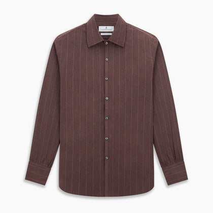Indies Red Wide Stripe Westminster Shirt Image 8