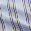 View 4 of product Pale Blue and Yellow Stripe Cotton Regular Fit Mayfair Shirt