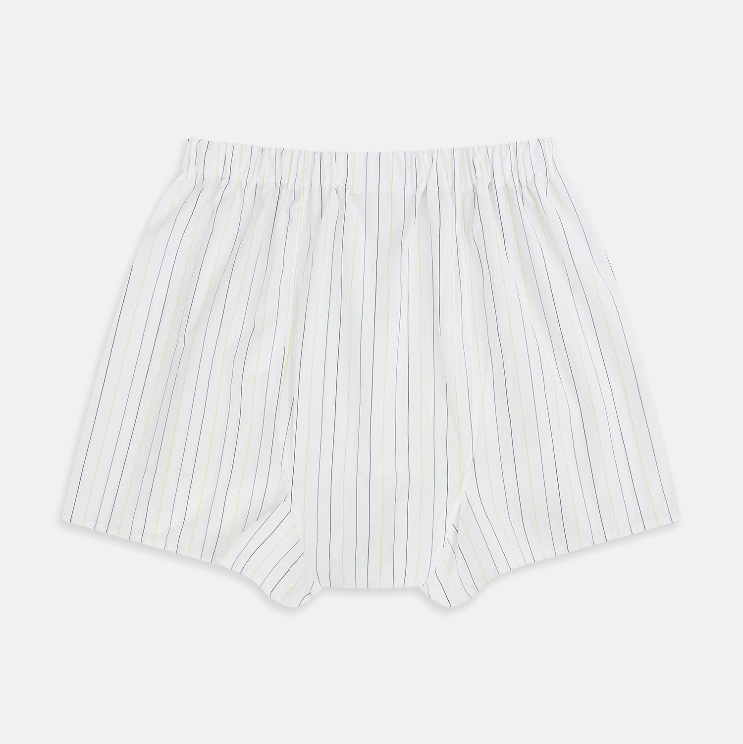View 2 of product Yellow and Blue Double Stripe Godfrey Boxer Shorts