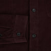 View 4 of product Burgundy Corduroy Hampstead Overshirt