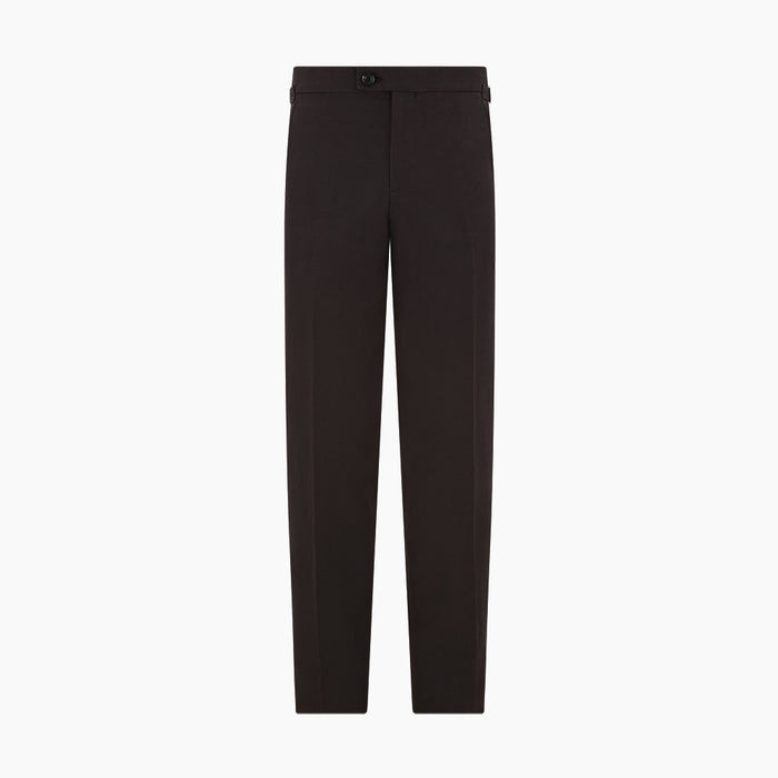 Brown Linen Henry Trousers Image 7
