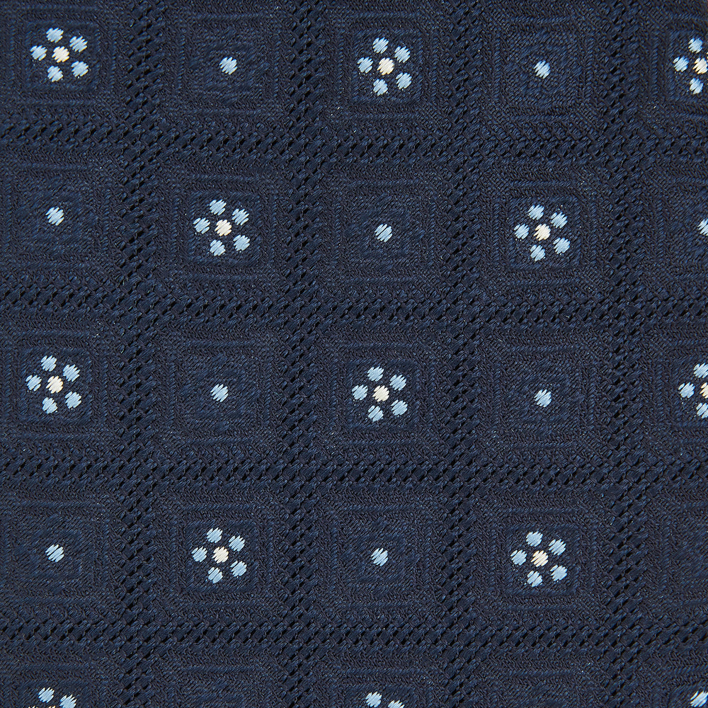 Jacquard Silk Circle Tie