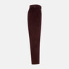View 4 of product Burgundy Corduroy Henry Trousers