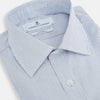 View 2 of product Blue Ticking Pinstripe Mayfair Shirt