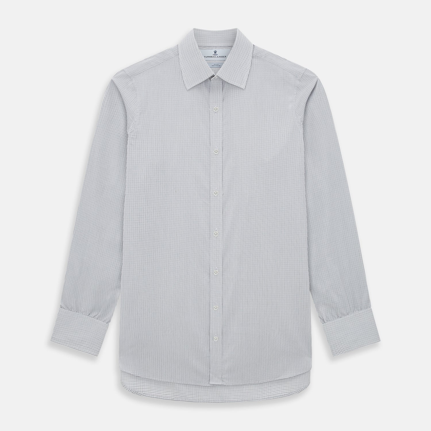 View 1 of product Midnight Blue Grid Check Mayfair Shirt