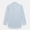 View 3 of product Burgundy Wide Pinstripe Mayfair Shirt