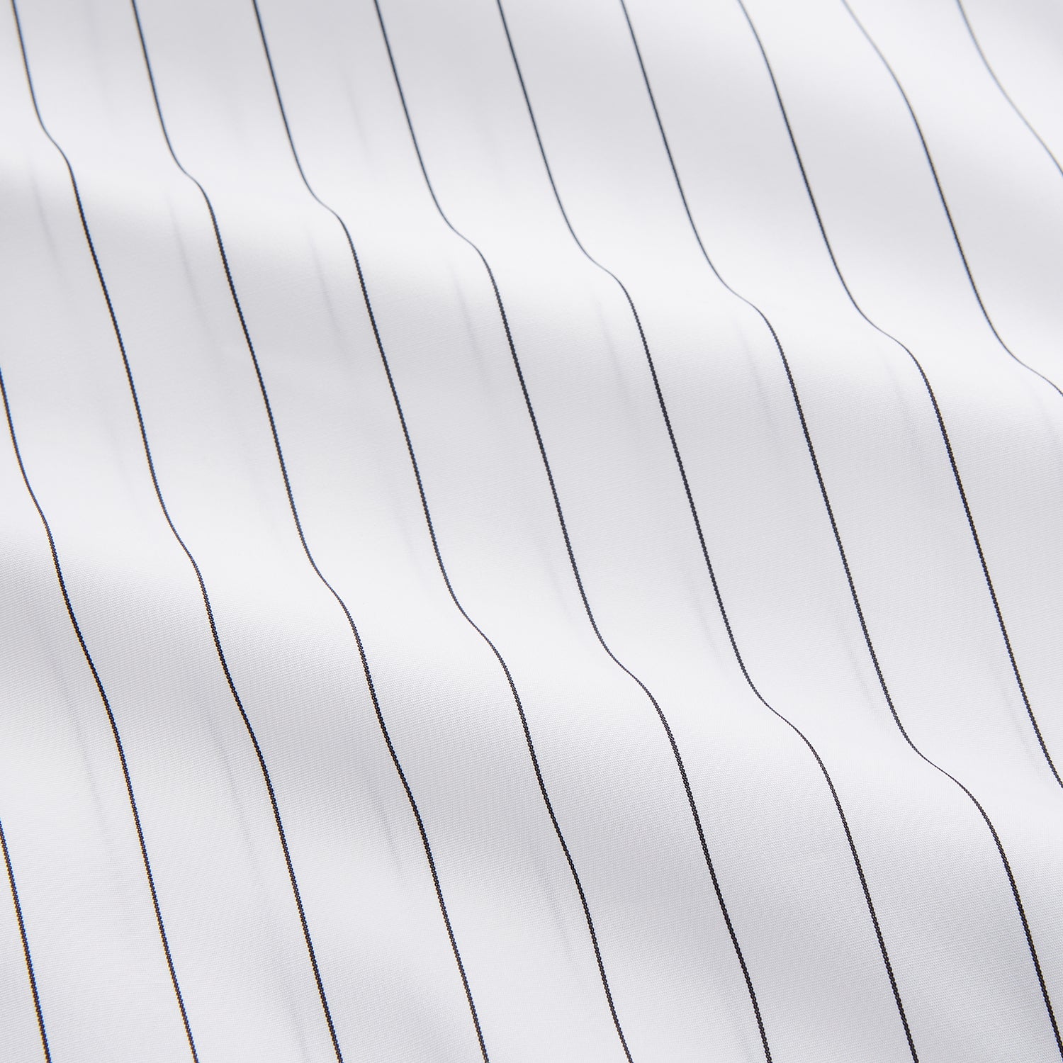 View 2 of product Black Fine Stripe Cotton Regular Fit Mayfair Shirt