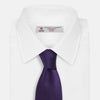View 2 of product HOUNDSTOOTH NAVY PLUM TIE