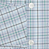 View 4 of product Blue and Green Multi Check Pyjama Shirt
