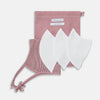 View 6 of product Burgundy Check Commuter Mask With 3 Viroformula™ Filters
