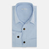 View 5 of product Pale Blue Hyde Overshirt