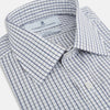 View 2 of product Blue and Coffee Tattersall Check Mayfair Shirt