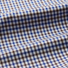 View 4 of product Brown and Blue Cotton Multi Check Weekend Fit Finch Shirt