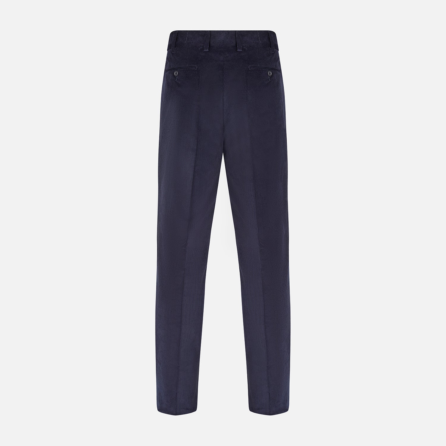 View 3 of product Navy Corduroy Edward Trousers