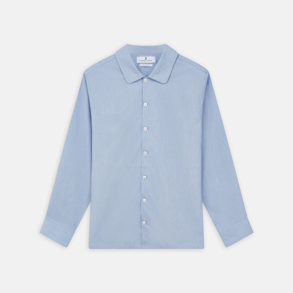 Slate Blue Chambray Holiday Fit Fellows Shirt