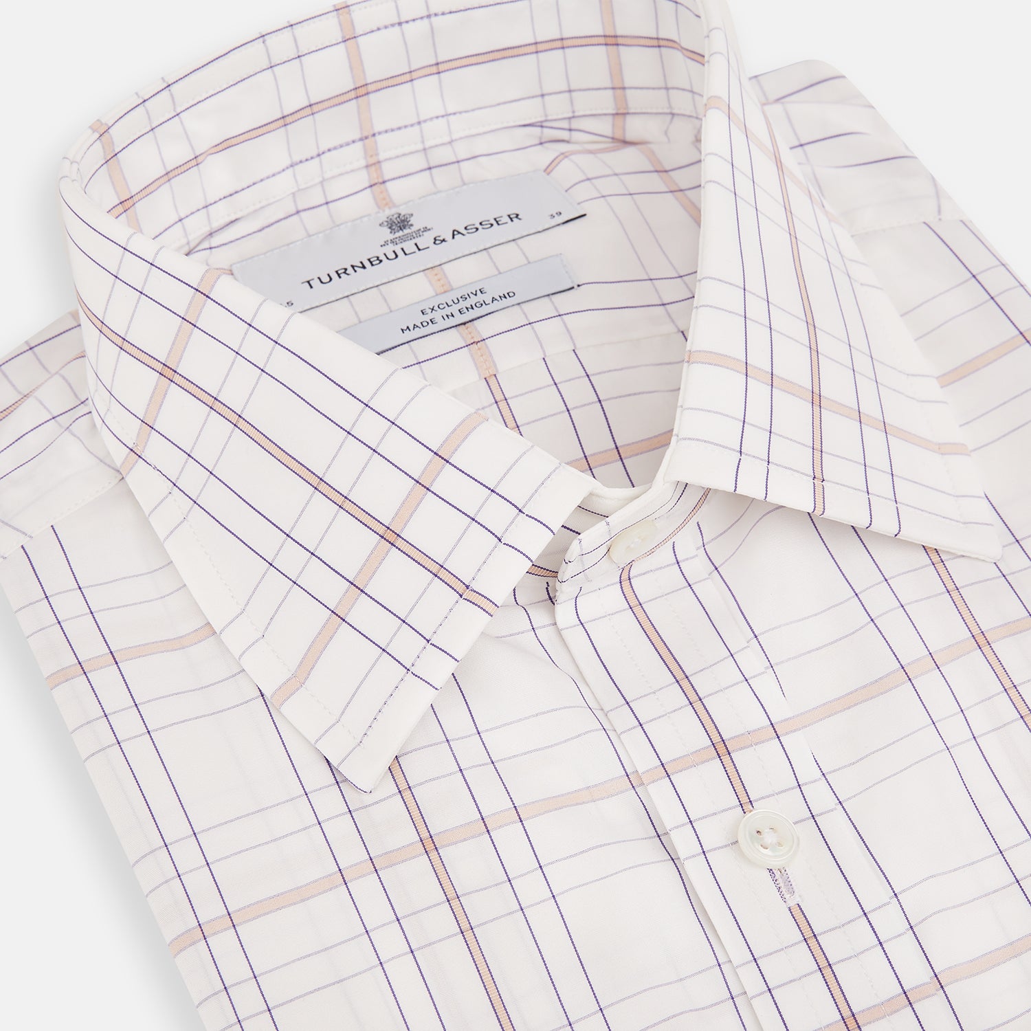 View 2 of product Purple and Rose Multi Check Mayfair Shirt