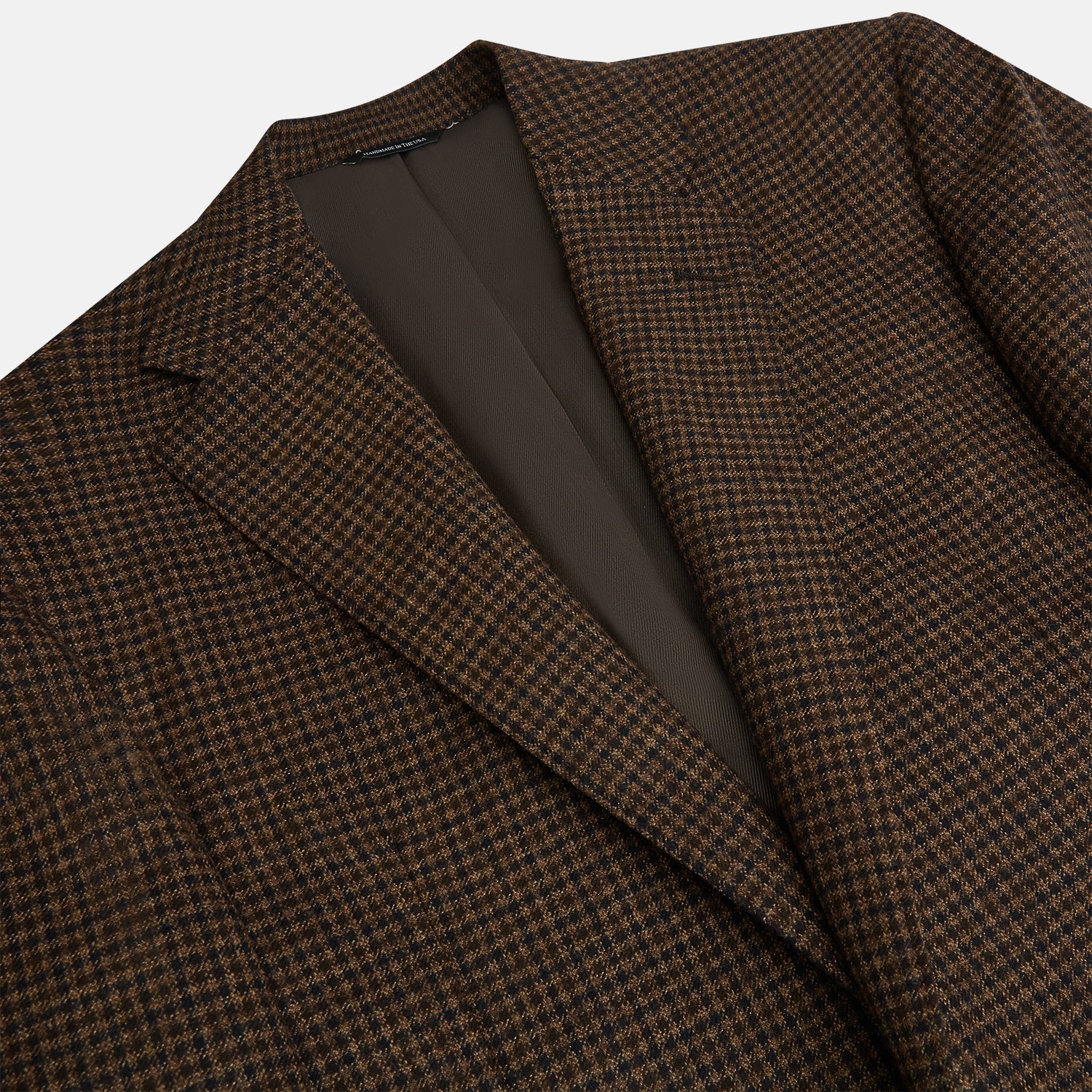 View 2 of product Brown Gingham Check Sports Jacket