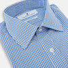 View 2 of product Blue Multi Micro Check Mayfair Shirt