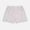 View 1 of product Pink Graph Check Godfrey Boxer Shorts