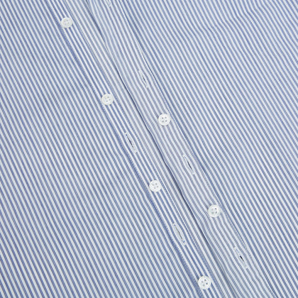 Navy and White Stripe Westminster Shirt Image 5