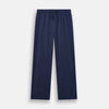 View 6 of product Navy Silk Pyjama Set