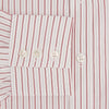 View 4 of product Red Multi Ticking Stripe Mayfair Shirt