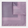 View 1 of product Lilac Dot Silk Pocket Square