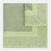 View 1 of product Melon Green Dot Silk Pocket Square